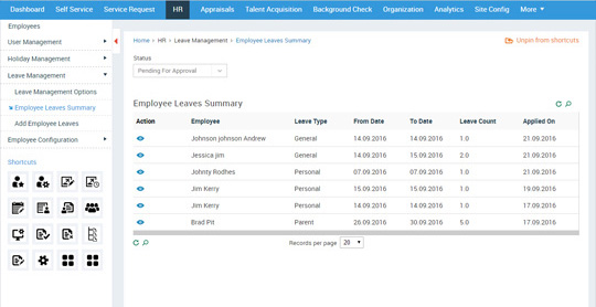 Leave Management